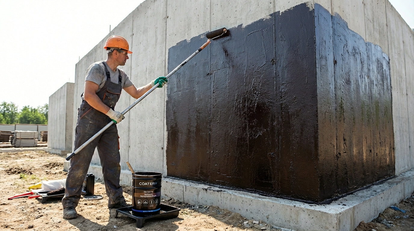 PB-COAT 1K Foundation waterproofing