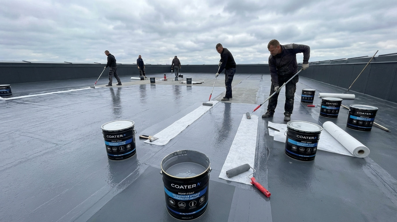 ROOF-COAT Silicone roof waterproofing