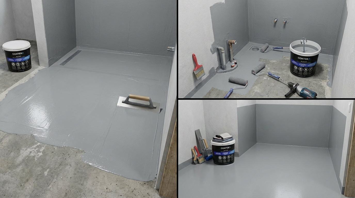 IN-COAT interior waterproofing