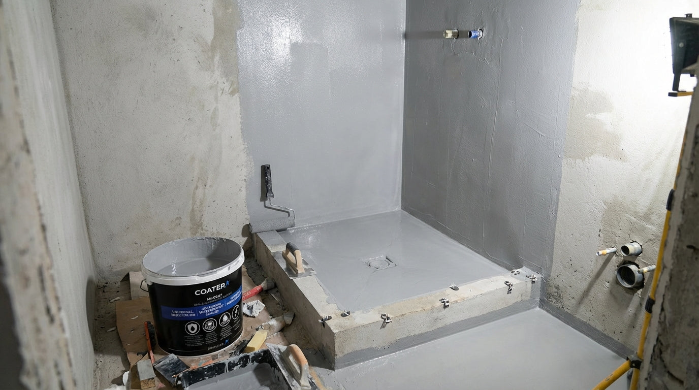 IN-COAT interior waterproofing