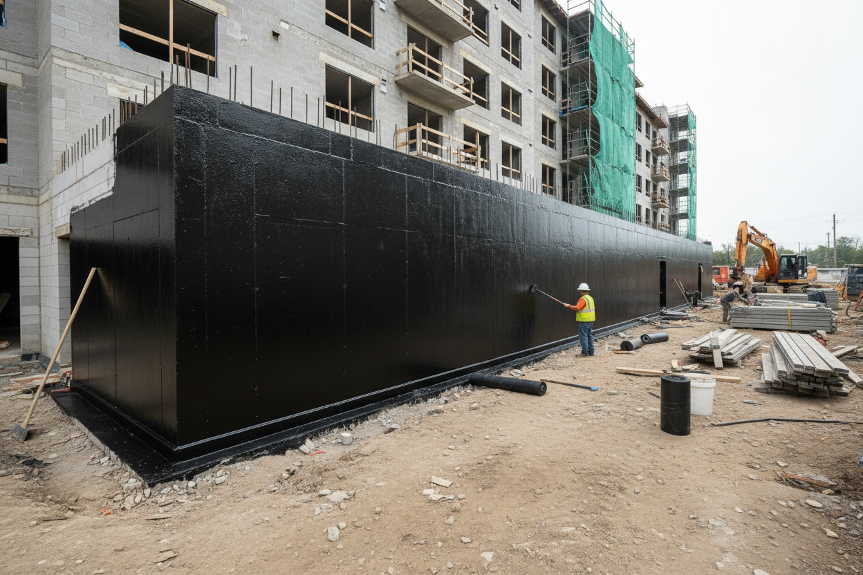 PB-COAT 2K Waterproofing of foundations, pitched roofs and floors