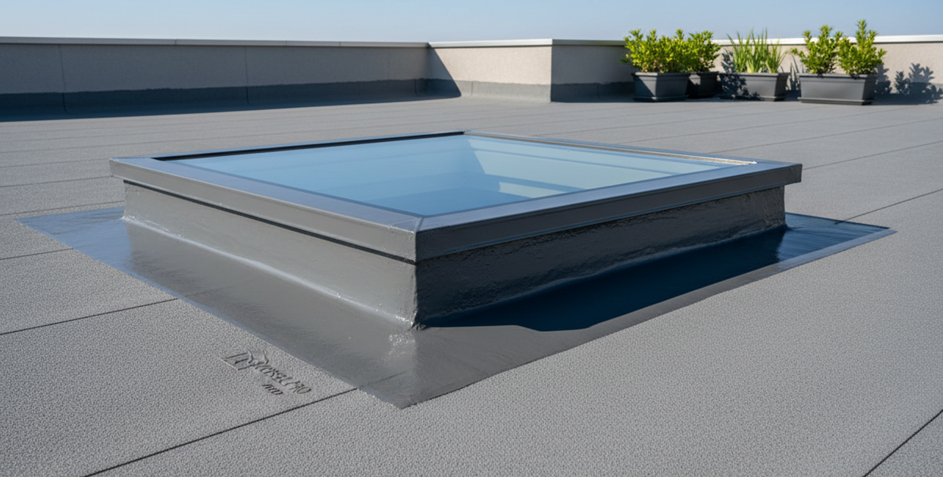 ROOF-COAT FIBER Silicone roof waterproofing reinforced with fiberglass