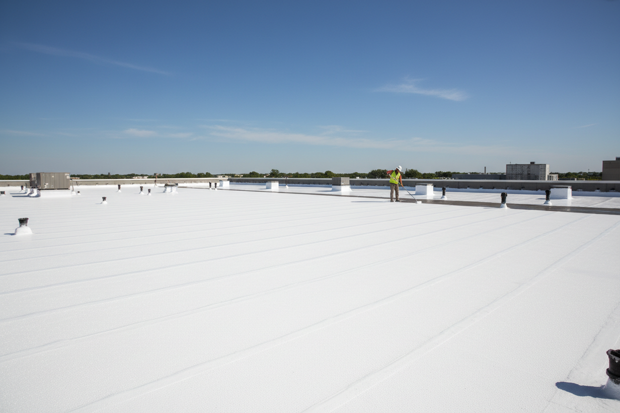 ROOF-COAT Silicone roof waterproofing